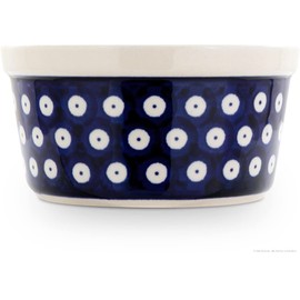 Bunzlauer Keramik Ragout fin/Crème brûlée Bowl Large Diameter 12.5 cm 0.4 L with Interior Decoration 42
