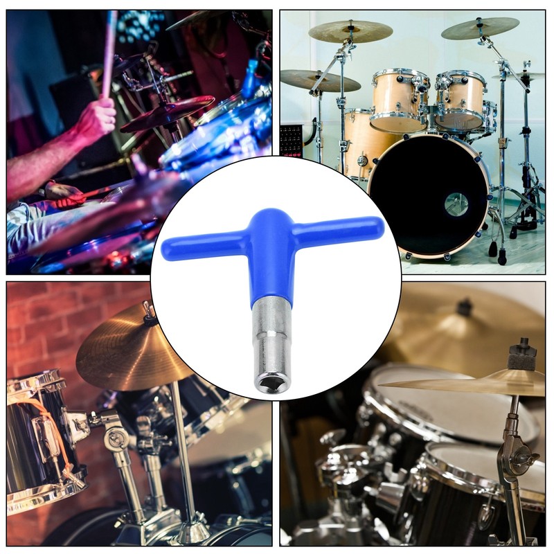 4 Pcs Drum Tuning Keys T Handle Metal Sturdy Smoothly