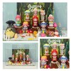 HONBAY 20PCS Wooden Mini Ladders Fairy Garden Accessories for Dollhouse