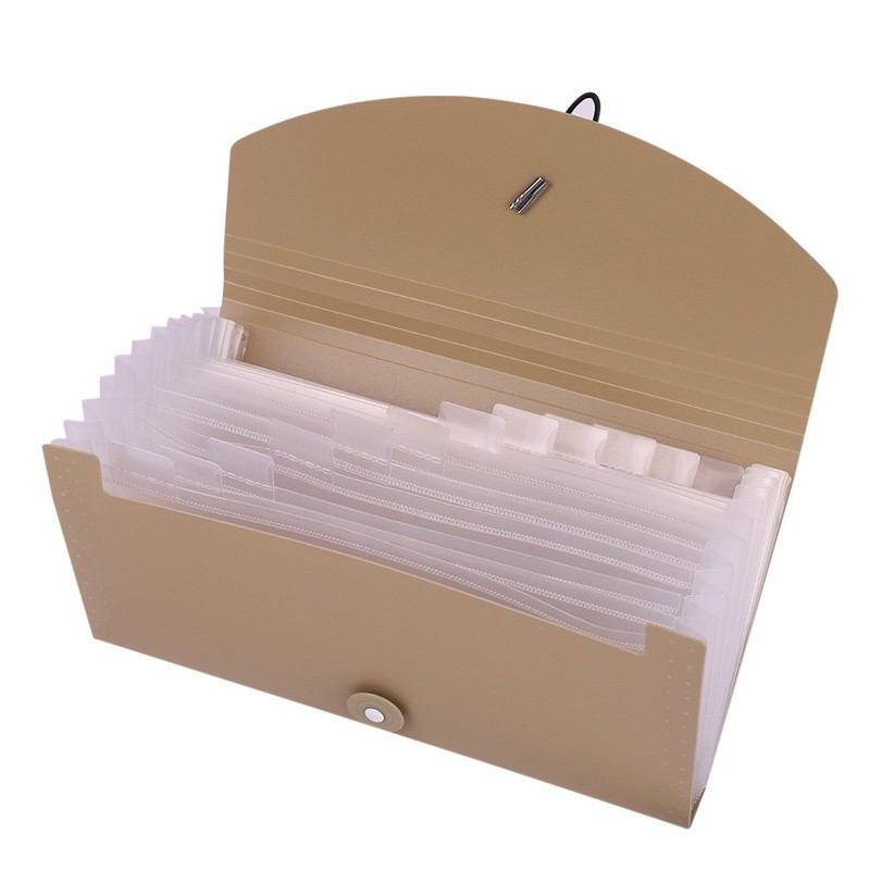 A5 A6 Expanding File Folder 13 Pockets Wallet Folder Receipts