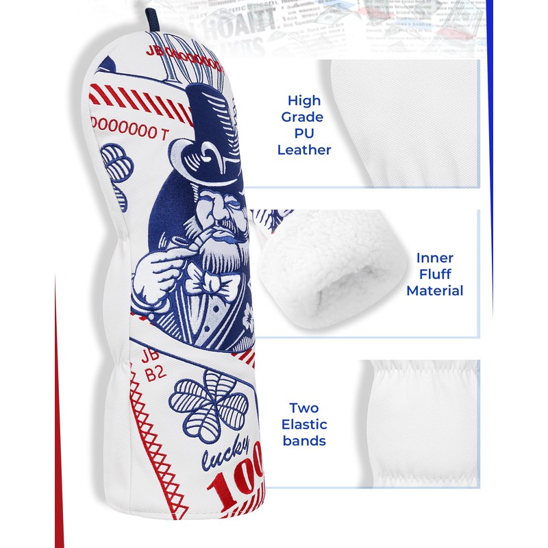 Golf Club Head covers for Driver 460CC DR #1 Elastic