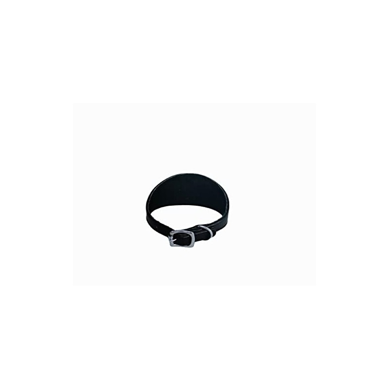 Avon Pet Products Whippet Greyhound Leather Padded Dog Collar, 18-Inch,