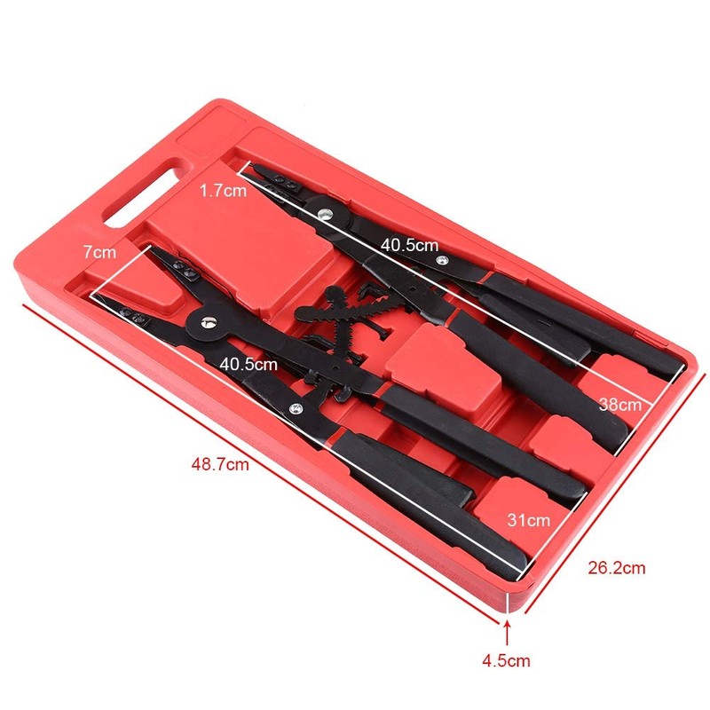 Snap Pliers, Universal Circlip Snap Pliers Tool Set, Retaining With