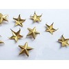 Remaches punk de metal con forma de estrella, 50 unidades