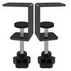 Jhanw 2-Pack Heavy Duty Adjustable C-Clamp with M8(0.31") Screw Hole