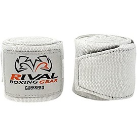 RIVAL Boxing RHWG Guerrero Elastic Handwraps, Available in 5 Sizes, Perfect Hybrid of Mexican and Traditional Style Hand Wraps, Superior Tension with a Thicker, Comfortable Wrap for Added Strength