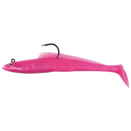 Sidewinder Sandeels 4 inch: Hot Pink Super Solid
