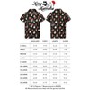 King Kameha Men's Short-Sleeved Funky Hawaiian Shirt with Front Pocket,