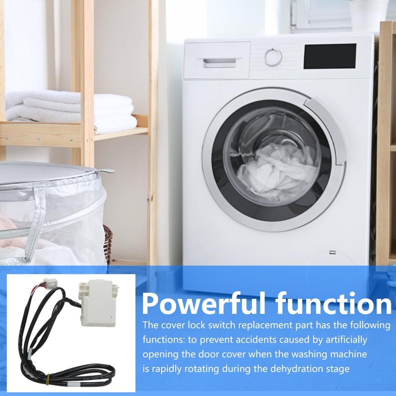 Premium Washing Machine Lid Lock Switch EBF61674802 for L-G WT7150CW/00