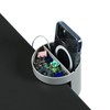 Deflecto Space Saving Small Desktop Storage Organiser, Stationery Pen Holder