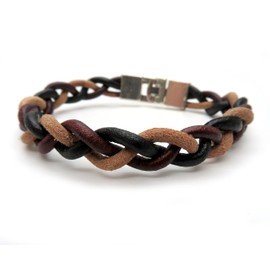 esnado Leather Cord Round 3 mm Natural 10 m Choice of Lengths