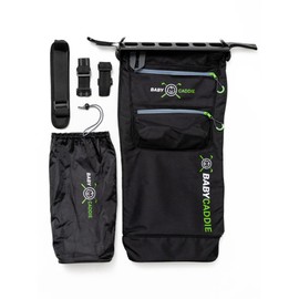 Baby Caddie Golf Bag for Baby Stroller, Fits a Full Set of Clubs, Attaches to Most Strollers, Accessory Pockets for Balls, Tee's, Gloves and More.
