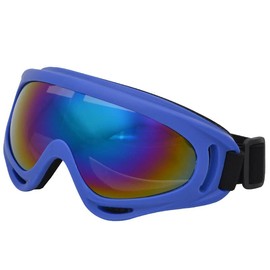 ELYBYYLE Ski Goggles, Snow Goggles, Snowboard Goggles, Good Fit, Anti-Fog, 100% UV Protection, UV400 Super Windproof, Dustproof, Snowproof, Impact Resistant, Breathable, for Snow Mountains and Skiing