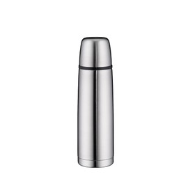 alfi ISOTHERM PERFECT DV 500 ml, Isolierflasche aus Edelstahl mit Trinkbecher, absolut dicht mit Drehverschluss, hält warm, ohne Fingerabdrücke, langlebig, spülmaschinenfest, BPA-frei