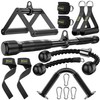 Cable Attachments for Gym, LAT Pulldown & Cable Machine Attachment
