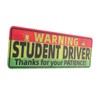 Mobestech Magnet Learner Driver Sign Reflective Driver Magnet Sticker for