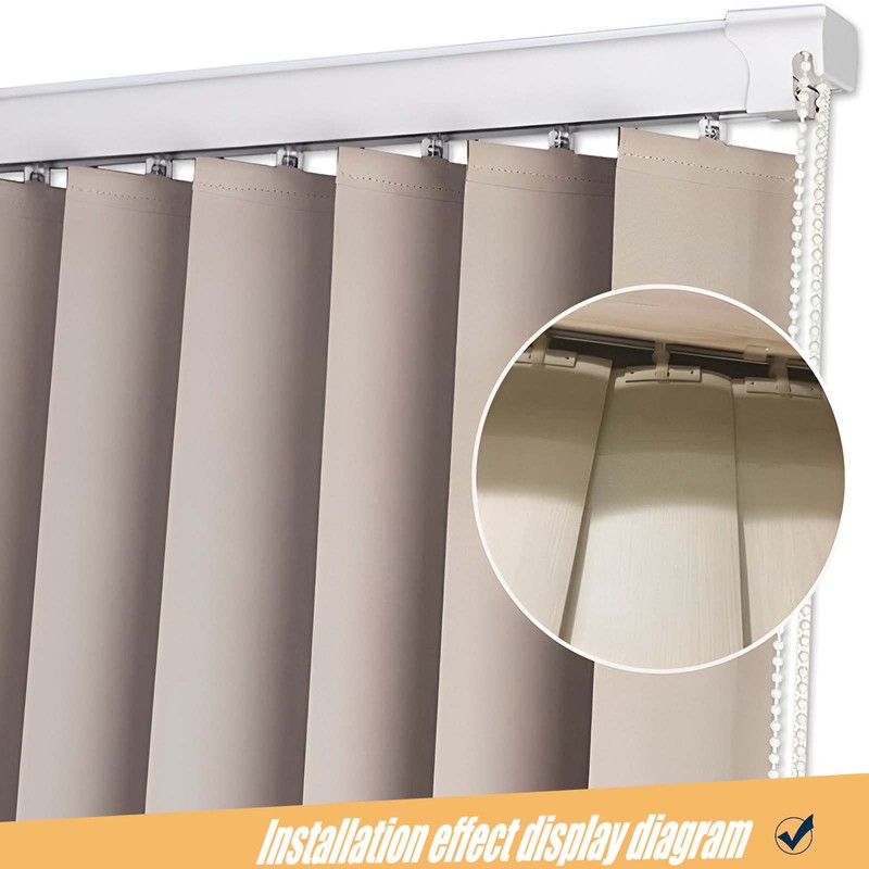 20 PCs Vertical Blind Repair Vane Metal Blind Repair Tabs