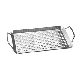 Outset 76630, Rejilla para Parrilla de Acero Inoxidable (2 Unidades), Acero Inoxidable, 11 ' x7'