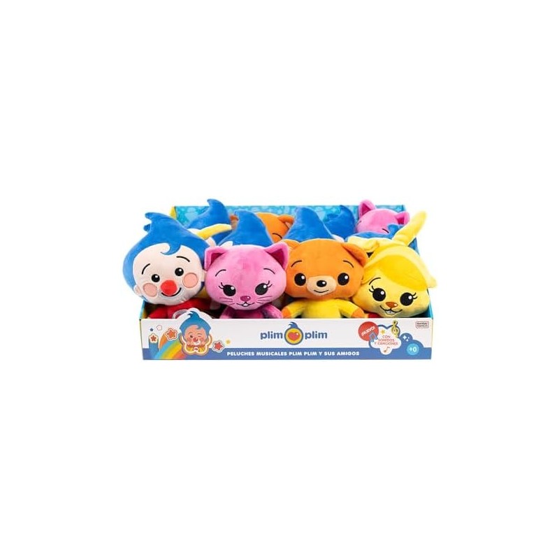 Peluche Interactivo Plim Plim – Canta, habla y estimula la