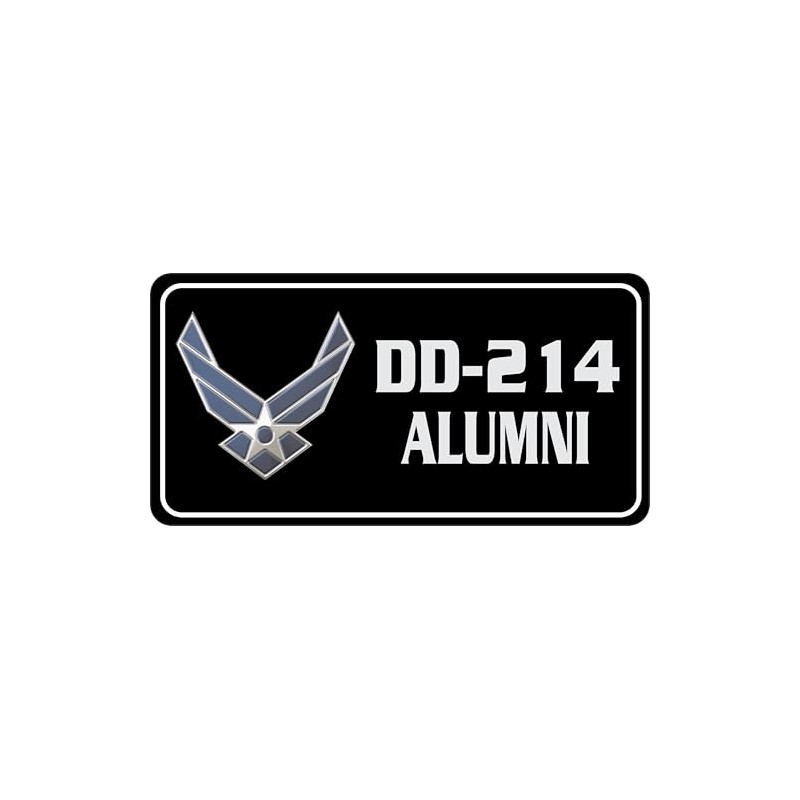 U.S. Air Force DD-214 Alumni Photo License Plate