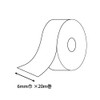 HEIKO 6x20 Single Satin Ribbon, Aka, #1419807
