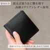 Blue Sincere IHW1 Men's Bi-fold Wallet, Genuine Leather, Italian Leather,