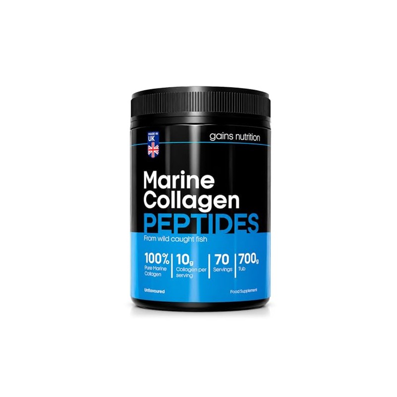 Marine Collagen Peptides (from Wild Fish) Powder | Unflavoured |