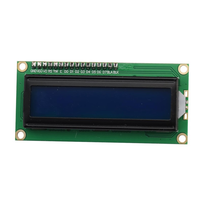 Heevhas 1602 16x2 LCD Screen Module Shielding Serial Blue Backlight