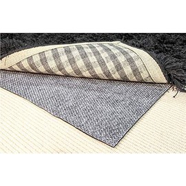Hold-a-Rug Plush 5' x 8' Nonskid, Nonslip Rug Pad, 1/4" Thick, Safe for All Floors and Carpet