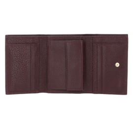 Abro Leather Dalia Flap Wallet Bordeaux, bordeaux, Elegant