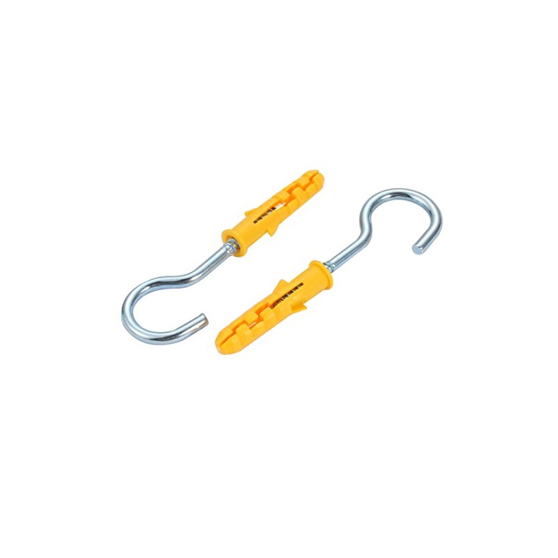 uxcell 5pcs 8mmx40mm Self Drilling Drywall Anchor with 18.5mm Inner