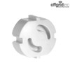 Offgridtec 007310 Child Safety Socket Protectors, Pack of 12, White