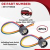 Svicari 2PCS Rear Tail Lights Connector Plug Wiring Harness Compatible