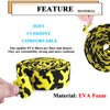KINGOU Black & Yellow Camouflage EVA Road Bike Handlebar Tape