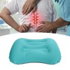 Inflatable Headrest TPU Portable Lumbar Pillow Folding Soft Blow Up