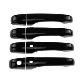 Trim Illusion Snap On Gloss Black Car Door Handle Cover Compatible with Chrysler 300 2011-2023, Compatible with Dodge Journey 2013-2020, DH6185BLK