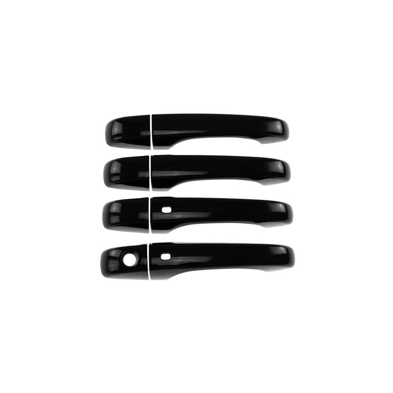 Trim Illusion Snap On Gloss Black Car Door Handle Cover