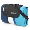 Vinsani 170 x 130cm Folding Picnic Blanket Waterproof & Sandproof