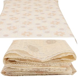 GANAZONO PVC Table -Resistant Decorative Tablecloth for Dining Event Use for Home Parties Weddings and Settings