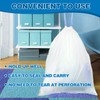 T.FORING 8 Gallon Trash Bags Drawstring 1.2 Mil - 100