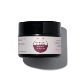 Crema de Noche Restful Sphere - Hidratación Regeneradora con Karité, Coenzima Q10 y Rosa Mosqueta -Textura Suave - 40 g