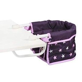 Bayer Chic 2000 735-71 Doll's Table Seat Stars Purple