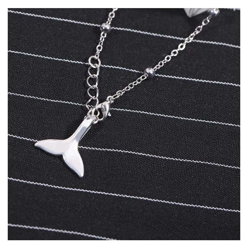 [LIBERTY-M] SUGA Bracelet, Whale Tail, Ball Chain, Sags, Popular Accessory