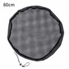 Drawstring Mesh Rain Barrel Cover for Outdoor Water Storage –