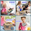 FeBohao Stainless Steel Lunch Box Compartment Bento Lunch Box 850ml