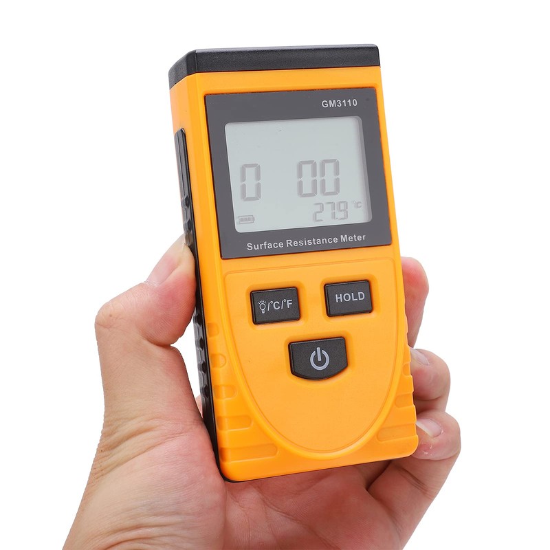 Surface Resistance Meter GM3110 – Handheld Resistance Tester with High-Definition
