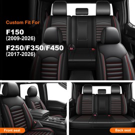 for Ford F150 Seat Covers 2009-2024 2025 2026 F250 F350 2017-2026