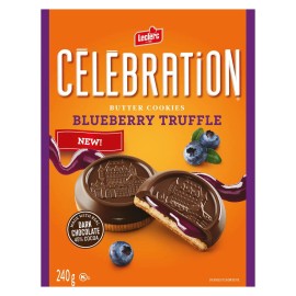 Celebration Leclerc Celebration Blueberry Truffle Cookies, 240g/8.5 oz
