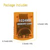 Mcbazel Mcbazel 1024MB(16344 Blocks) Memory Card for Gamecube and Wii