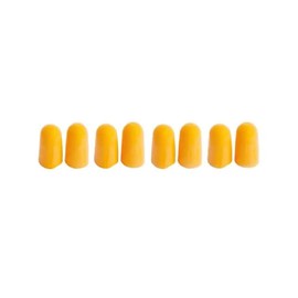 Korjo Travel Ear Plugs, Includes 4 Pairs, Orange